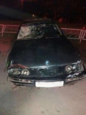 В Харькове пешеходы пытались устроить самосуд над пьяным водителем