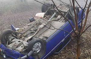 Школьник на угнанном авто попал в ДТП в Акмолинской области