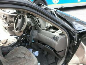 В Алматы при столкновении автобуса с легковым авто пострадали 2 человека 
