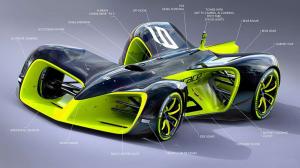 Roborace показала финальный вариант гоночного беспилотника