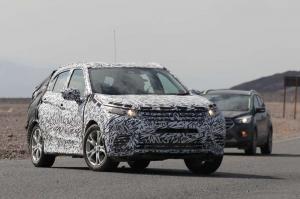 Шпионские снимки Mitsubishi ASX 2017 года 