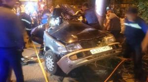 Смертельная авария на Саина в Алматы: Людей вытаскивали спасатели