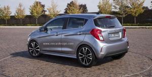 Рендеры Opel Karl 2017 года 