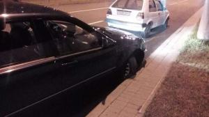 В Минске водитель Mercedes после двух бутылок водки на высокой скорости врезался в BMW
