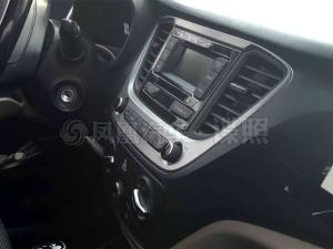 Опубликованы фотографии салона Hyundai Solaris следующего поколения 