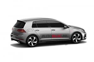 Опубликованы первые изображения обновленного Volkswagen Golf 
