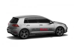 Опубликованы первые изображения обновленного Volkswagen Golf 