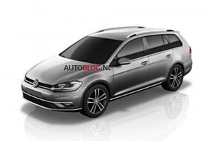 Опубликованы первые изображения обновленного Volkswagen Golf 