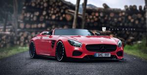 Опубликован рендер Mercedes-AMG GT Speedster