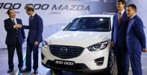 На заводе во Владивостоке выпущено 100 000 машин Mazda