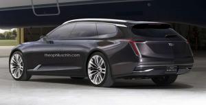 Опубликован рендер универсала Cadillac Escala 