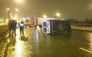В Череповце «скорая» перевернулась после ДТП, есть пострадавшие