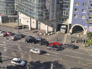 В Петербурге Mercedes Gelandewagen въехал в Ferrari 