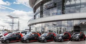 Машины Smart поступили в московский каршеринг