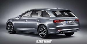 Опубликован рендер универсала Audi A5 Avant