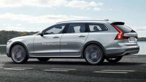 Компания Volvo показала силуэт вседорожного универсала