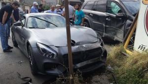 В Дагестане разбили Mercedes-AMG GT S двукратного чемпиона мира по самбо
