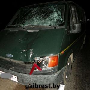 В Пружанском районе в результате двойного наезда погиб пешеход