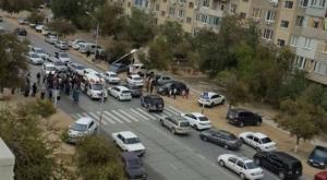 8-летнюю девочку сбили на пешеходном переходе в Актау