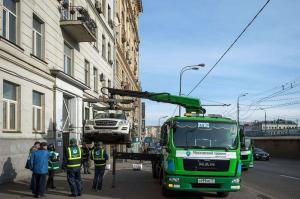 Ежедневно в Москве на штрафстоянки отгоняют около 750 автомобилей