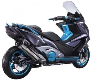 Макси скутер Kymco AK550 представят в Кёльне