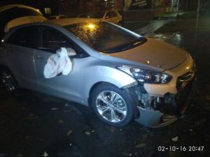 Авто влетело в арык в результате массового ДТП в Алматы