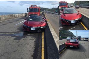 Журналист разбил тестовый экземпляр новейшего суперкара Acura NSX 