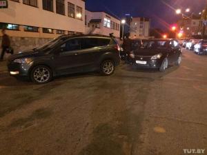 В Минске в припаркованную Honda врезались дважды за 10 минут