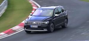 Спортивную версию Volkswagen Tiguan впервые показали на видео