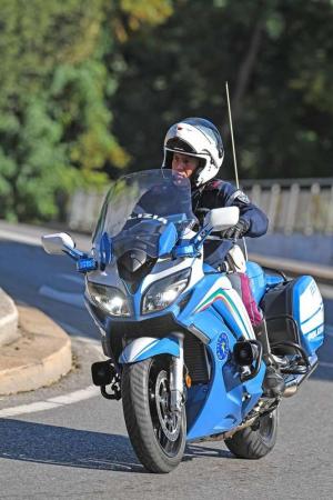 Миланская полиция получила два мотоцикла Yamaha FJR1300 Police