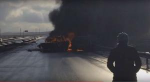 Крупное ДТП с пожаром произошло на трассе Астана - Петропавловск 