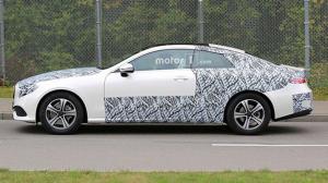 Шпионы сфотографировали купе Mercedes-Benz E-Class