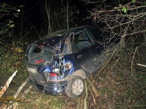 В Лепельском районе Renault вылетел в кювет и опрокинулся: водитель погиб