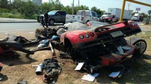 В Мексике в результате ДТП полностью уничтожен гиперкар Koenigsegg CCX 