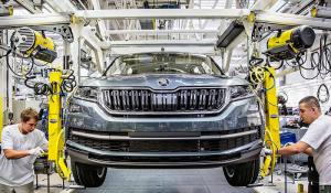 Skoda Kodiaq отправили в серийное производство 