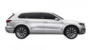 В Сети рассекретили дизайн нового Volkswagen Touareg 