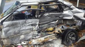 ДТП в Алматы: Lexus "уничтожил" Opel 