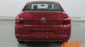 В Сети рассекретили внешность обновленного седана Citroen C-Elysee