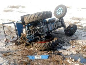 В Забайкалье в ДТП с автобусом и трактором пострадали 13 человек
