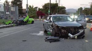 Уличная гонка закончилась разбитым в хлам McLaren 650S 