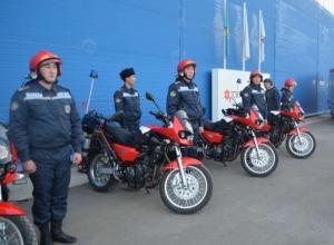 В Алматы появились пожарные мотоциклы