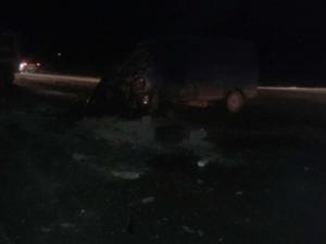 В Подмосковье столкнулись грузовик и микроавтобус, есть пострадавшие
