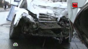 На юго-востоке Москвы столкнулись пять автомобилей