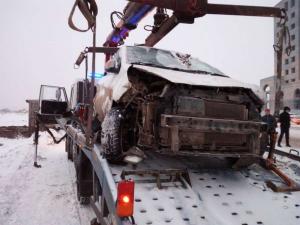 В результате ДТП в Астане один из пассажиров госпитализирован в тяжелом состоянии