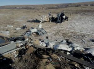 Жуткая авария на трассе Алматы - Астана: два человека погибли один пострадал 