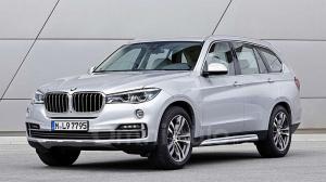 Семиместный кроссовер BMW был впервые замечен на тестах