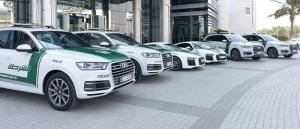 Новые Audi для полиции Дубаи 