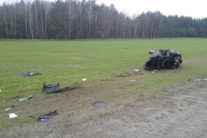 Под Светлогорском перевернулась Audi. Погиб 20-летний водитель