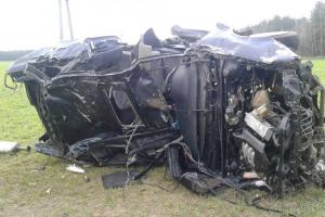 Под Светлогорском перевернулась Audi. Погиб 20-летний водитель 