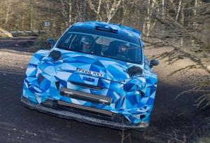Себастьен Ожье протестировал Ford Fiesta RS WRC 2017 года